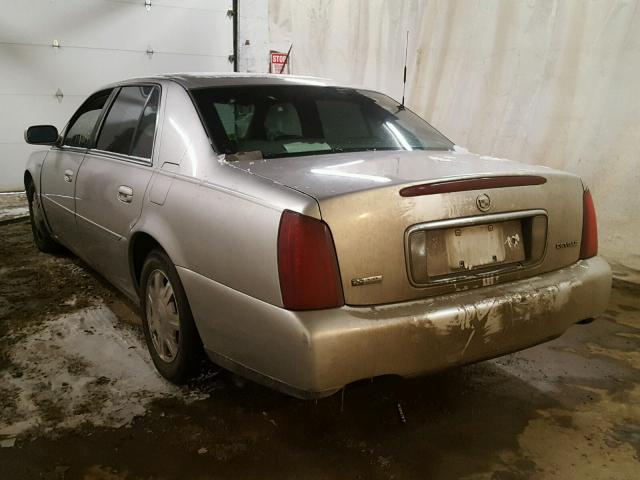 1G6KD54Y74U180783 - 2004 CADILLAC DEVILLE SILVER photo 3