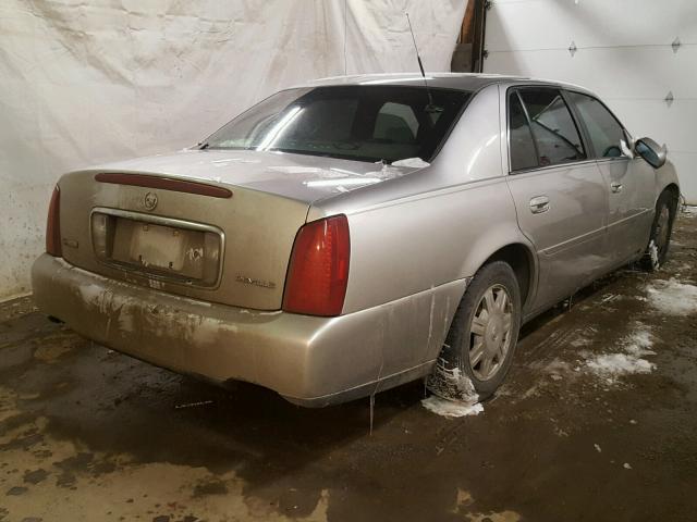 1G6KD54Y74U180783 - 2004 CADILLAC DEVILLE SILVER photo 4