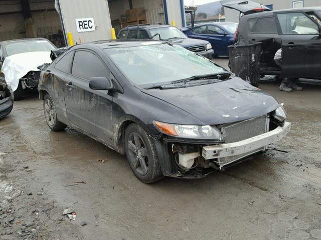 2HGFG128X8H542987 - 2008 HONDA CIVIC EX BLACK photo 1