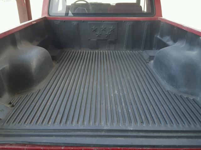 1FTCR14T7JPA30313 - 1988 FORD RANGER SUP RED photo 6