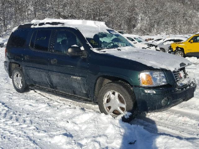 1GKET16S756180940 - 2005 GMC ENVOY XL GREEN photo 1