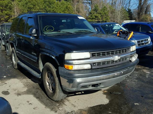 1GNEK13TX1R179499 - 2001 CHEVROLET TAHOE K150 BLACK photo 1