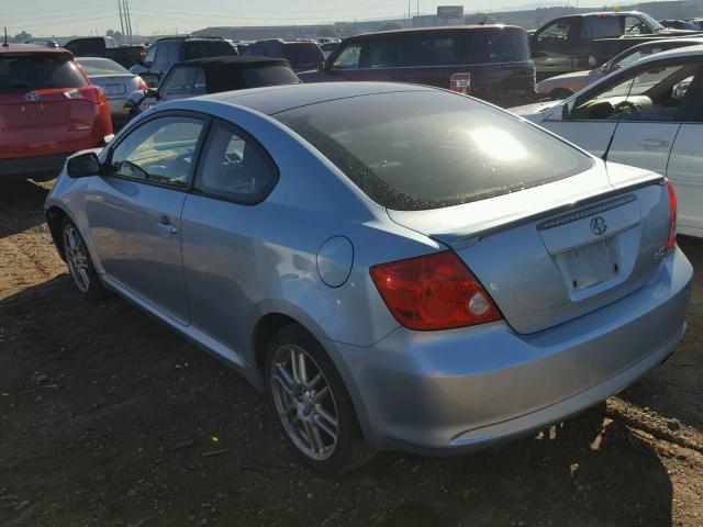 JTKDE177160112058 - 2006 TOYOTA SCION TC BLUE photo 3