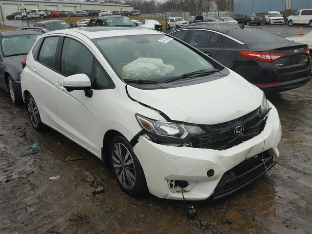 3HGGK5H89FM734272 - 2015 HONDA FIT EX WHITE photo 1