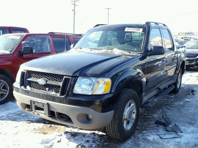 1FMZU67E12UB57611 - 2002 FORD EXPLORER S BLACK photo 2