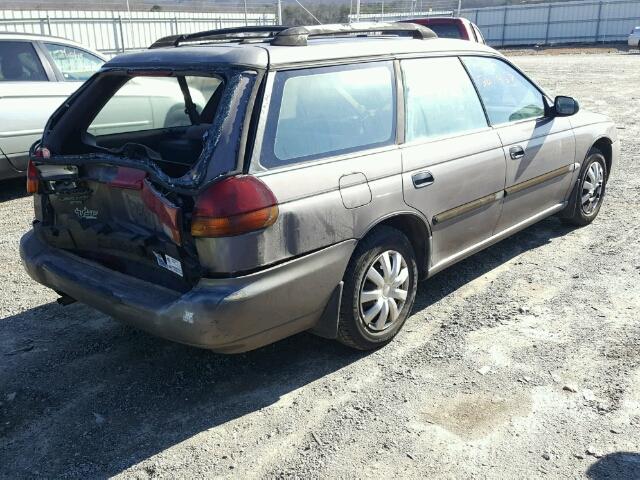 4S3BK6358S9326883 - 1995 SUBARU LEGACY L GRAY photo 4