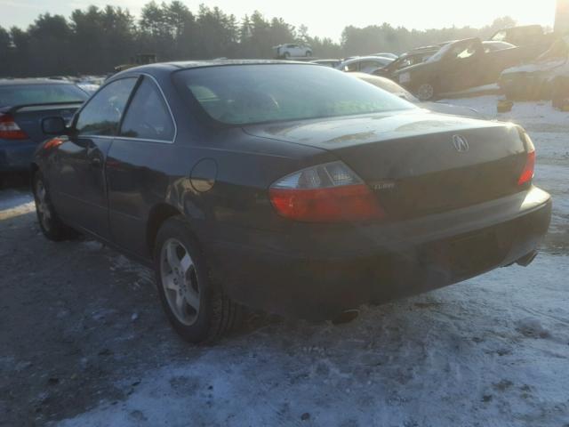 19UYA42493A007228 - 2003 ACURA 3.2CL BLACK photo 3