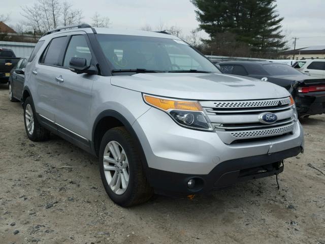 1FM5K8D80FGC44709 - 2015 FORD EXPLORER X SILVER photo 1