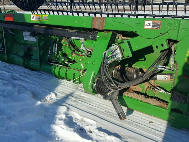 CEGBDPQ103972 - 2017 JOHN DEERE 635FD GREEN photo 7