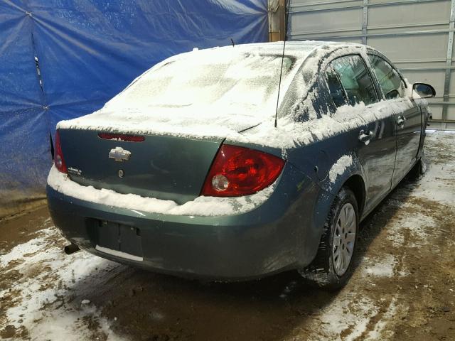 1G1AB5F57A7137050 - 2010 CHEVROLET COBALT LS BLUE photo 4