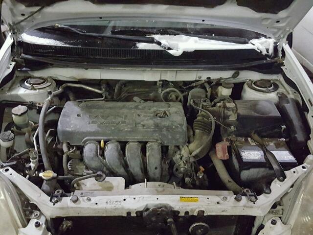 2T1LR30E66C557140 - 2006 TOYOTA COROLLA MA WHITE photo 7