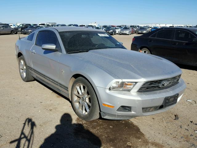 1ZVBP8AN7A5144644 - 2010 FORD MUSTANG GRAY photo 1