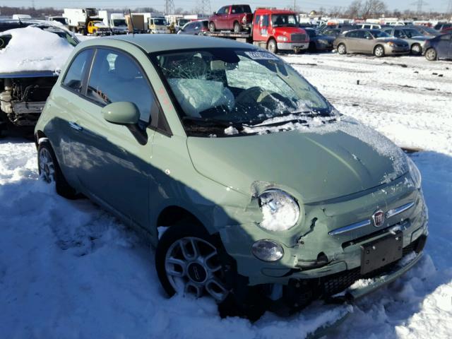 3C3CFFAR2DT738648 - 2013 FIAT 500 POP GREEN photo 1