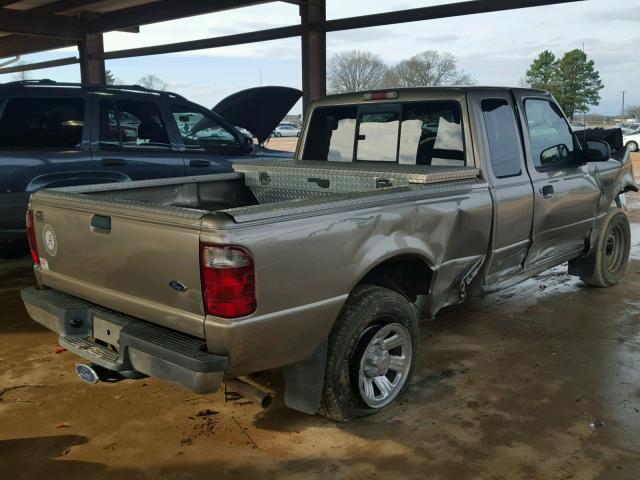 1FTYR44E53PA22240 - 2003 FORD RANGER SUP BROWN photo 4