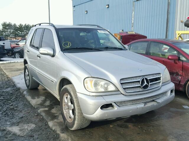 4JGAB57E53A457782 - 2003 MERCEDES-BENZ ML 350 SILVER photo 1