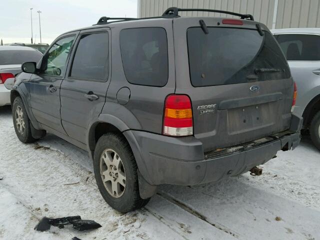 1FMCU94144KB25825 - 2004 FORD ESCAPE LIM GRAY photo 3