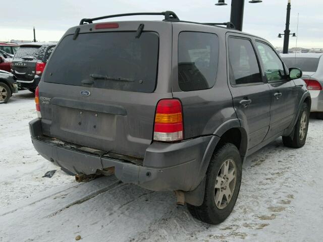 1FMCU94144KB25825 - 2004 FORD ESCAPE LIM GRAY photo 4