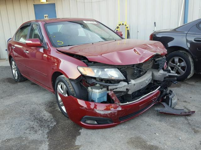 KNAGE228795358630 - 2009 KIA OPTIMA SX MAROON photo 1