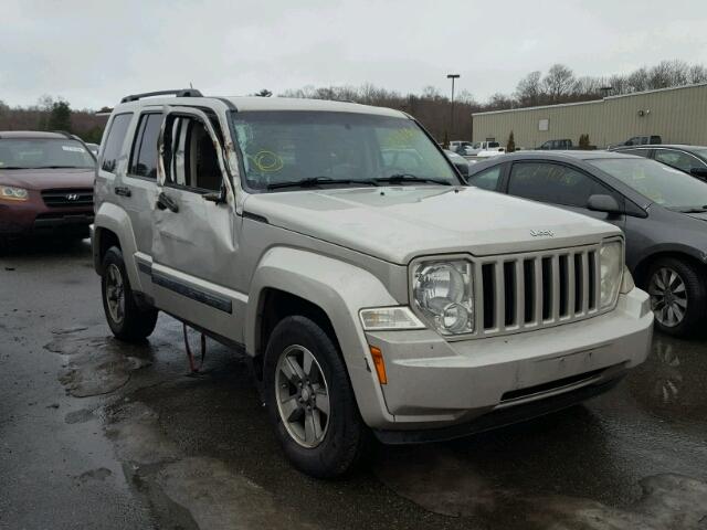 1J8GN28K58W271218 - 2008 JEEP LIBERTY SP GRAY photo 1