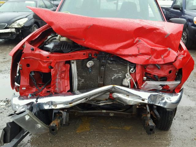 1GCCS148158258310 - 2005 CHEVROLET COLORADO RED photo 7