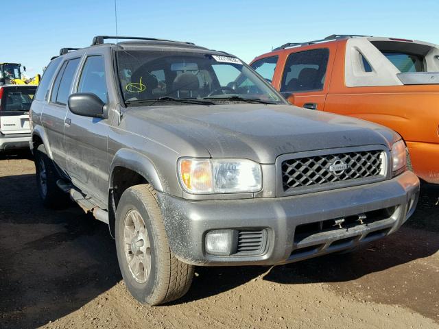 JN8DR09Y51W616652 - 2001 NISSAN PATHFINDER GRAY photo 1