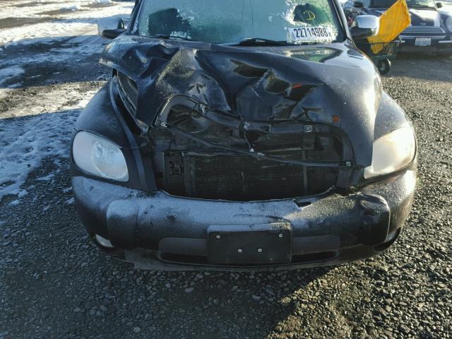 3GNDA33PX7S510603 - 2007 CHEVROLET HHR LT BLACK photo 9