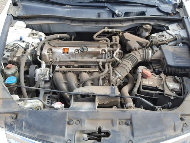 1HGCP26338A082125 - 2008 HONDA ACCORD LX WHITE photo 7