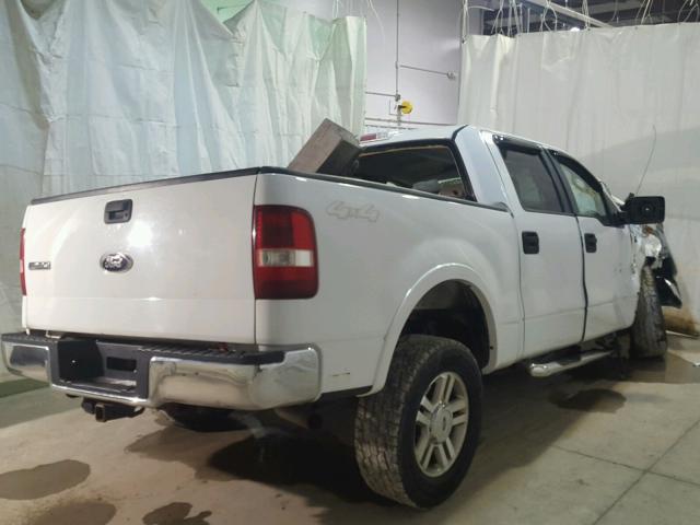 1FTPW14508FB69436 - 2008 FORD F150 SUPER WHITE photo 4