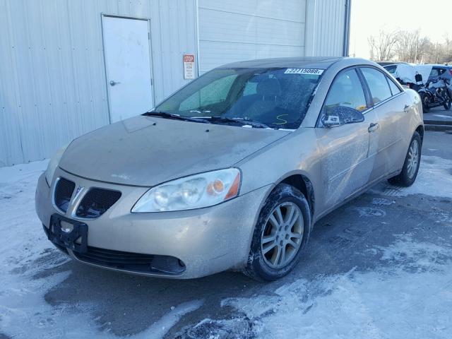 1G2ZG558164217111 - 2006 PONTIAC G6 SE1 GOLD photo 2