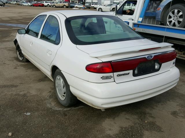 1FALP6530WK100908 - 1998 FORD CONTOUR BA WHITE photo 3