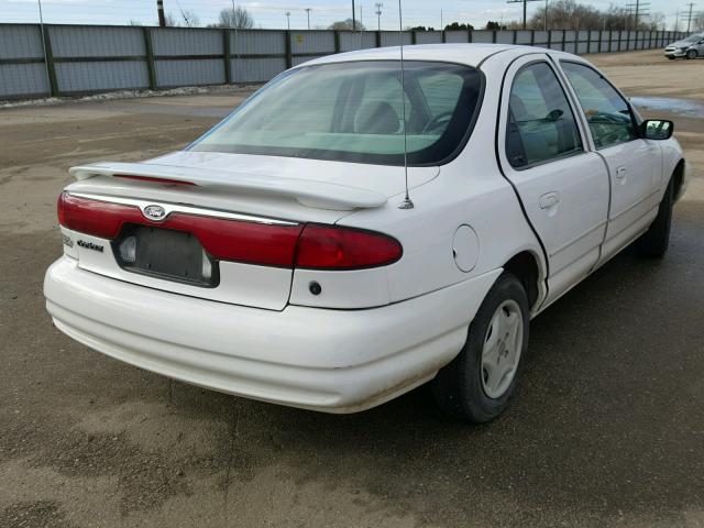 1FALP6530WK100908 - 1998 FORD CONTOUR BA WHITE photo 4