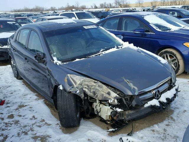 19UUA76637A015942 - 2007 ACURA TL TYPE S GRAY photo 1