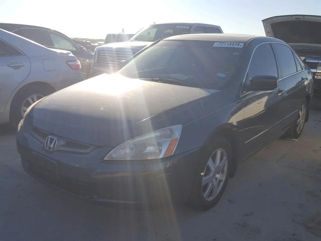 1HGCM66595A074463 - 2005 HONDA ACCORD EX GRAY photo 2