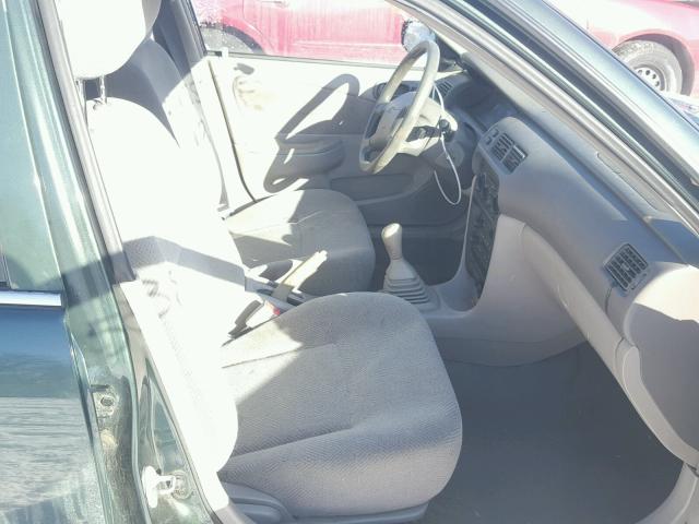 1Y1SK52871Z426313 - 2001 CHEVROLET GEO PRIZM 绿色 照片 5