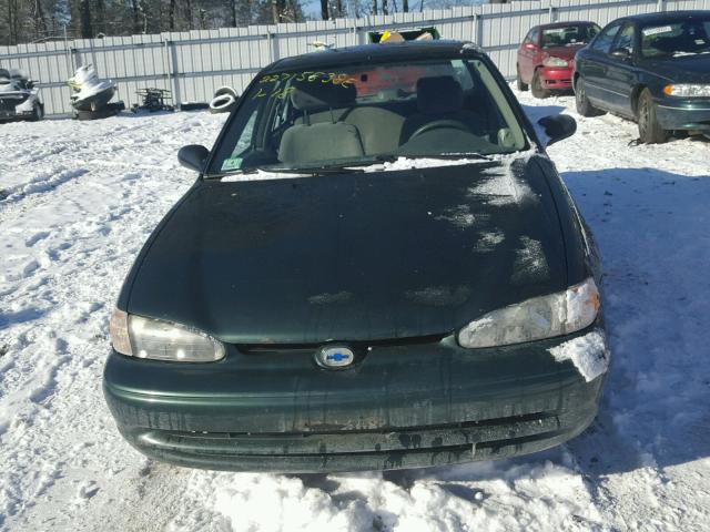 1Y1SK52871Z426313 - 2001 CHEVROLET GEO PRIZM 绿色 照片 9