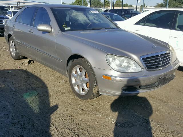 WDBNG84J34A430266 - 2004 MERCEDES-BENZ S 500 4MAT GOLD photo 1