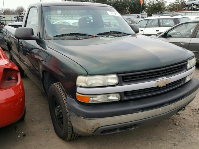 1GCEK14V12Z253208 - 2002 CHEVROLET SILVERADO GREEN photo 1