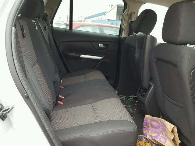 2FMDK4JC1DBB65955 - 2013 FORD EDGE SEL SILVER photo 6