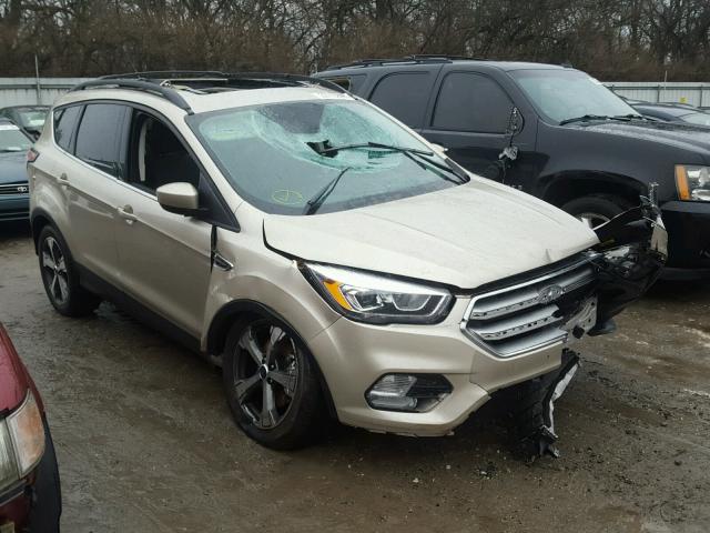 1FMCU9GD1HUC57800 - 2017 FORD ESCAPE SE BEIGE photo 1