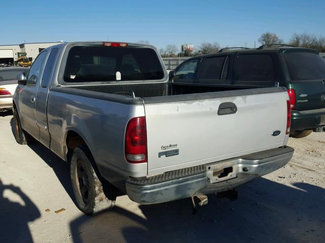 1FTRX17W81NB53393 - 2001 FORD F150 SILVER photo 3