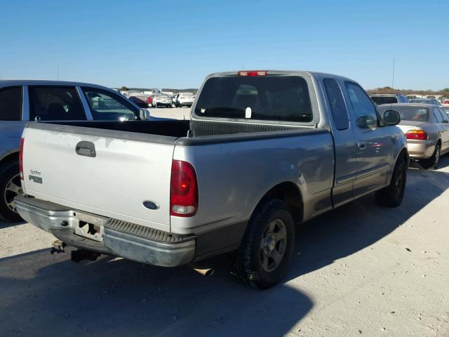 1FTRX17W81NB53393 - 2001 FORD F150 SILVER photo 4