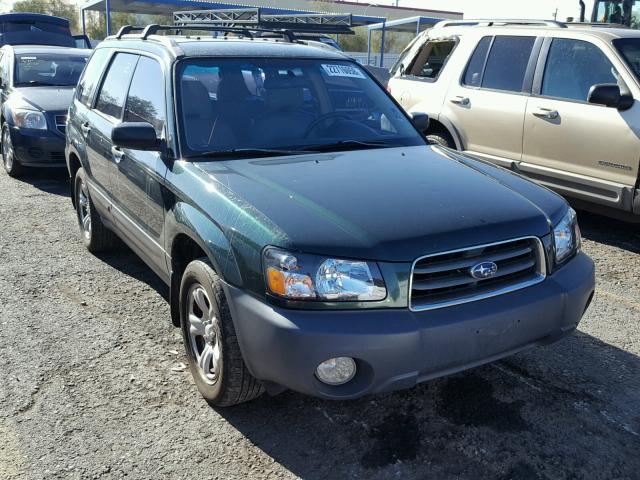 JF1SG63644H715626 - 2004 SUBARU FORESTER 2 GREEN photo 1