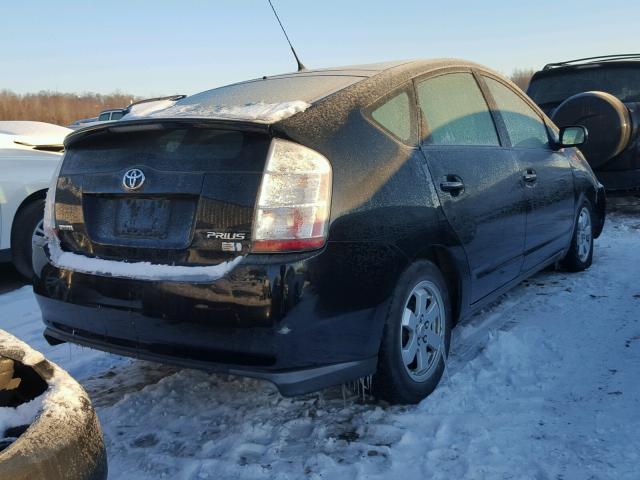 JTDKB20U397842451 - 2009 TOYOTA PRIUS BLACK photo 4