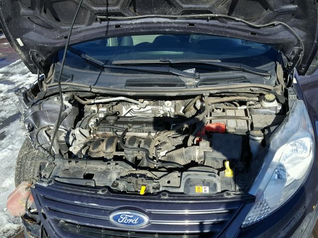 3FADP4AJ1DM103528 - 2013 FORD FIESTA S GRAY photo 7