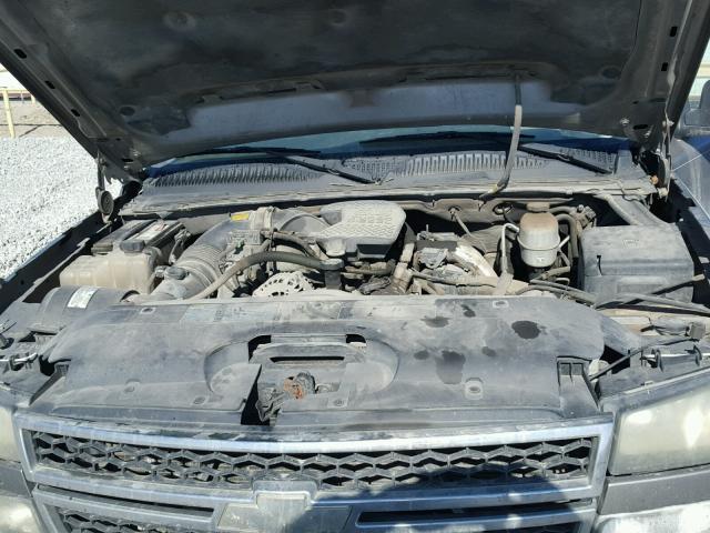 1GCHK23D26F150494 - 2006 CHEVROLET SILVERADO GRAY photo 7