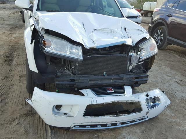 5GZCZ53407S820011 - 2007 SATURN VUE WHITE photo 9