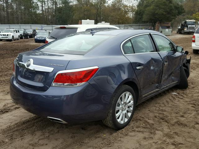 1G4GC5E34DF331619 - 2013 BUICK LACROSSE BLUE photo 4