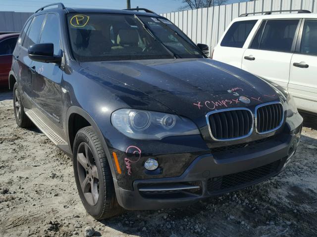 5UXFE43519L272920 - 2009 BMW X5 XDRIVE3 BLACK photo 1