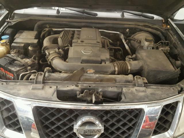 5N1AR1NB9AC603681 - 2010 NISSAN PATHFINDER BLUE photo 7