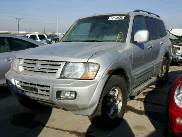 JA4MW51R92J024461 - 2002 MITSUBISHI MONTERO LI SILVER photo 2